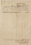 Affidavit. Payment to D. A. Hamilton (October 1862)