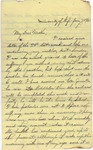 William C. Nelson to Maria C. Nelson (31 January 1860)