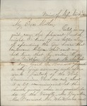 William C. Nelson to Maria C. Nelson (4 November 1860) by William Cowper Nelson