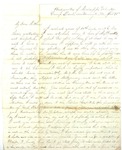 William C. Nelson to Maria C. Nelson (21 April 1861) by William Cowper Nelson