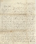 William C. Nelson to J. H. Nelson (23 October 1861) by William Cowper Nelson