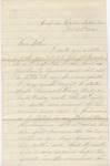 William C. Nelson to Maria C. Nelson (22 November 1863) by William Cowper Nelson
