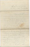 William C. Nelson to J. H. Nelson (24 December 1863) by William Cowper Nelson