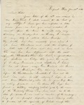 Richard C. Bridges to sister, 26 January 1861