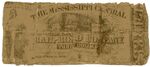 3 dollar note, Mississippi Central Railroad by Confederate States of America and Mississippi Central Railroad