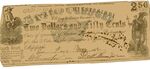 2 dollar and 50 cent bill, Mississippi by Confederate States of America and Mississippi