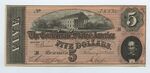 5 dollar bill, Confederate States of America by Confederate States of America