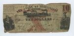10 dollar bill, State of Mississippi by Confederate States of America and Mississippi