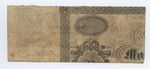 3 dollar note, Mobile and Ohio Rail-road Company, verso by Confederate States of America and Mobile and Ohio Rail-road Company