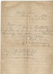Maj. Gen. Thomas Hindman to Maj. J. W. Ratchford (14 May 1864. 2:42pm)
