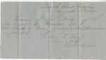 Receipt. Ammunition (19 August 1862)