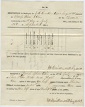 Requisition for Stationary (no. 38). 88th O.V.I. Co. I. (July-September 1864)