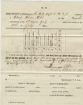Requisition for Stationary (no. 38). 88th O.V.I. (July-September 1864)