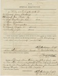 Special Requisition (No. 40). 88th O.V.I. Co. H. (no. 3, July 1864)