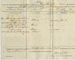 List of Quartermaster's Stores (no. 27) transfers (August 1864)