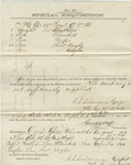 Special Requisition (No. 40). 88th O.V.I. Co. H. (no. 6, August 1864)