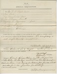 Special Requisition (No. 40). 88th O.V.I. Co. C. (no. 12, August 1864) by United States. Army. Quartermaster's Dept.