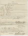 Special Requisition (No. 40). 88th O.V.I. Co. K. (no. 19, August 1864)