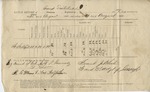 Ration Return (Camp Distribution, 21 August 1865)