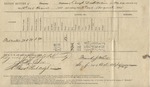 Ration Return (Camp Distribution, 16 August 1865)