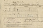 Ration Return (Camp Distribution, 18 August 1865)