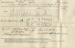 Ration Return (Camp Distribution, 08 August 1865)