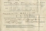 Ration Return (Camp Distribution, 11 August 1865) by United States. Army. Quartermaster's Dept.