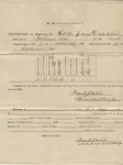 Requisition for Stationary (no. 38). Camp Distribution (1-15 September 1865)