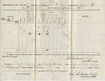 Requisition for Fuel (no. 29). 88th O.V.I. Co. H. (September 1864)