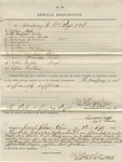 Special Requisition (No. 40). 88th O.V.I. Co. C. (no. 4, September 1864) by United States. Army. Quartermaster's Dept.