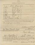 Special Requisition (No. 40). 88th O.V.I. Co. I. (no. 2, March 1865)