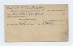 Series 9. Miscellaneous Documents and Correspondence: Box 9: Folder 19: Scan 50 by Author Unknown