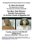 Tan Men, Pale Women: Gender Conventions in Archaic Greek and Egyptian Art by Mary Ann Eaverly