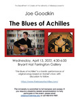 The Blues of Achilles by Joe Goodkin