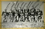1947 Football team by J. R. Cofield