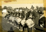 Marching Band on the sidelines by J. R. Cofield
