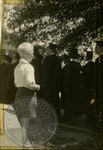 Young boy at graduation by J. R. Cofield