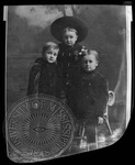 William, Murry, and John Faulkner as children by Unknown