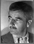 William Faulkner, portrait, head shot by Unknown