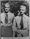 William Faulkner and brother John by Unknown