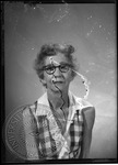 Estelle Faulkner, passport photograph by Unknown