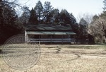 Rowan Oak, stable and yard by Unknown