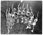 Ole Miss cheerleaders by J. R. Cofield