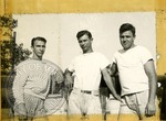 Three men posing by J. R. Cofield