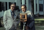 Portrait of Colonel J. R. and Jack Cofield with camera, image 12 by Walt Mixon