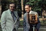 Portrait of Colonel J. R. and Jack Cofield with camera, image 13 by Walt Mixon