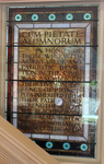 Dedication. Cum Pietate Alumnorum by Allan Innman