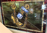 Anchor with sponsor shields by Allan Innman