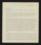 Letter from James F. Wooldridge to Hubert Creekmore (05 March 1944)