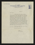 Letter from Lehman Engel to Hubert Creekmore (24 April 1944) by Lehman Engel and Hubert Creekmore